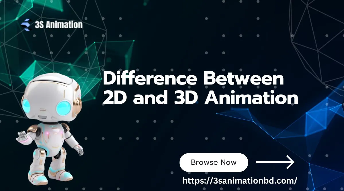 What is the difference between 2D and 3D animation